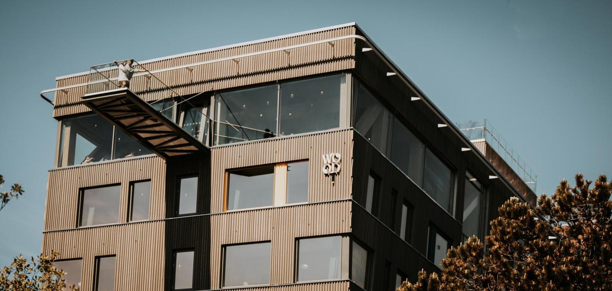 Wood Hotel Bodø Eksteriør billede